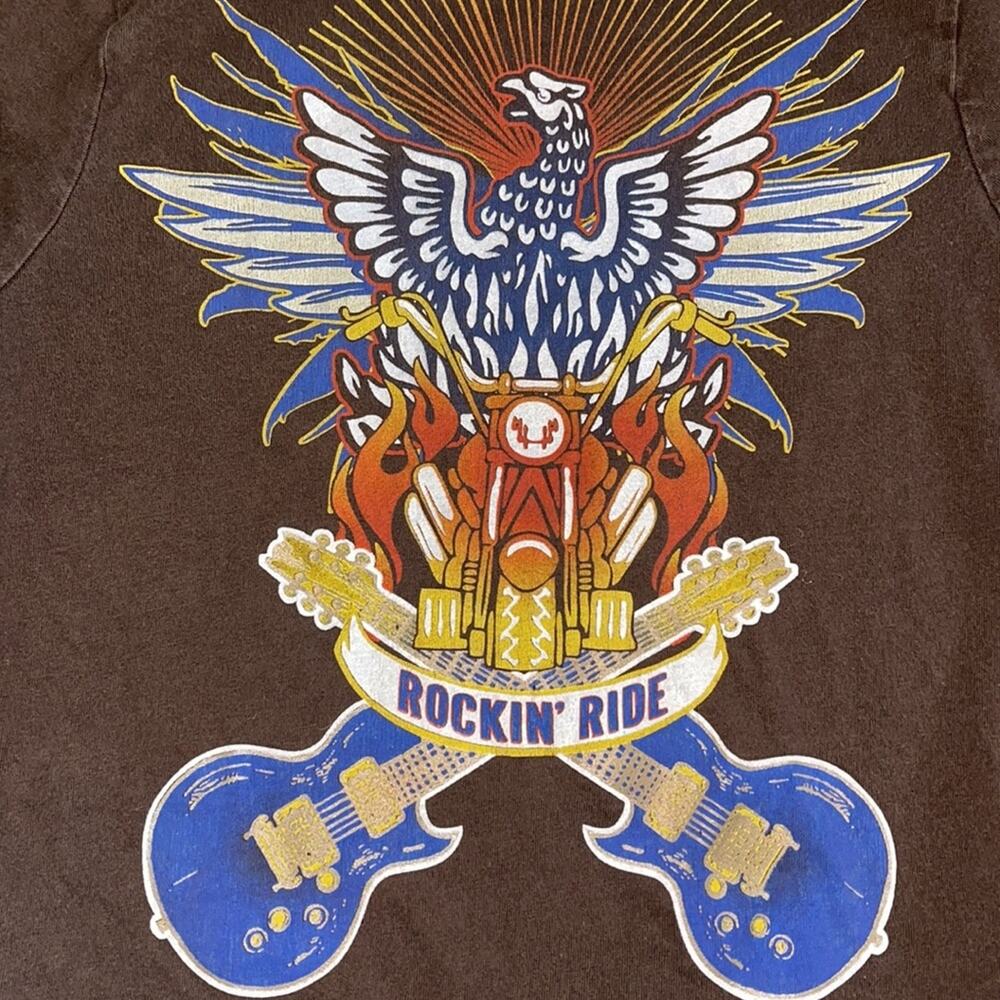 Arizona Jean Boys Tee short sleeve. Size Large Rockin’ Ride